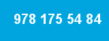 978 175 54 84 978 175 54 84
